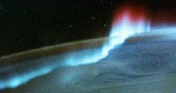 Aurora from space